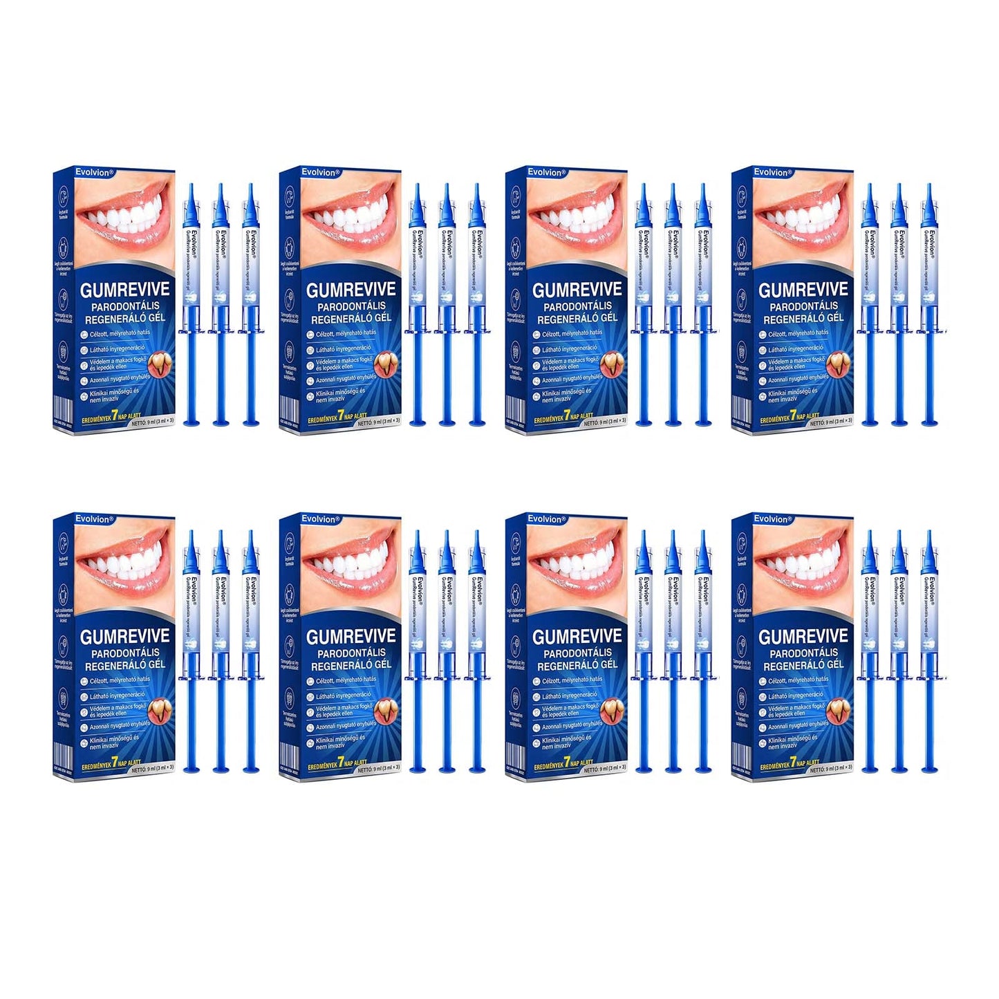 Evolvion® 🦷 GumRevive Ínyregeneráló Gél – Az egészségesebb ínyért és magabiztosabb mosolyért 👍