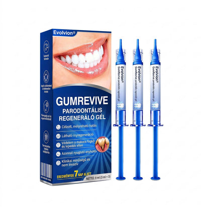 Evolvion® 🦷 GumRevive Ínyregeneráló Gél – Az egészségesebb ínyért és magabiztosabb mosolyért 👍