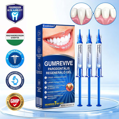 Evolvion® 🦷 GumRevive Ínyregeneráló Gél – Az egészségesebb ínyért és magabiztosabb mosolyért 👍