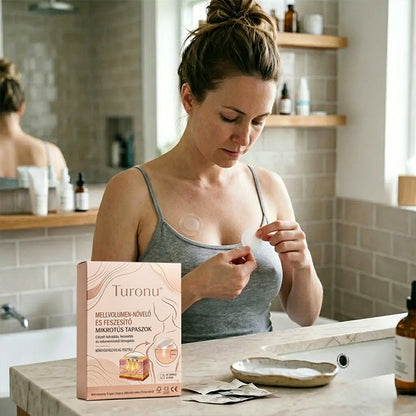 🍄🔥Turonu® Célzott Mellnövelő és Dúsító Tapasz – Fejlett Nano-Mikrotűs Technológiával