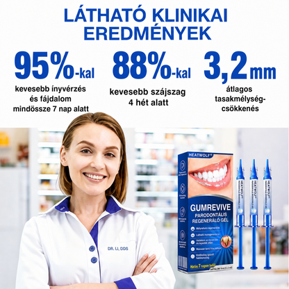 🇭🇺👨‍⚕️✅🦷 HEATWOLF® GumRevive – Parodontális helyreállító gél🍿