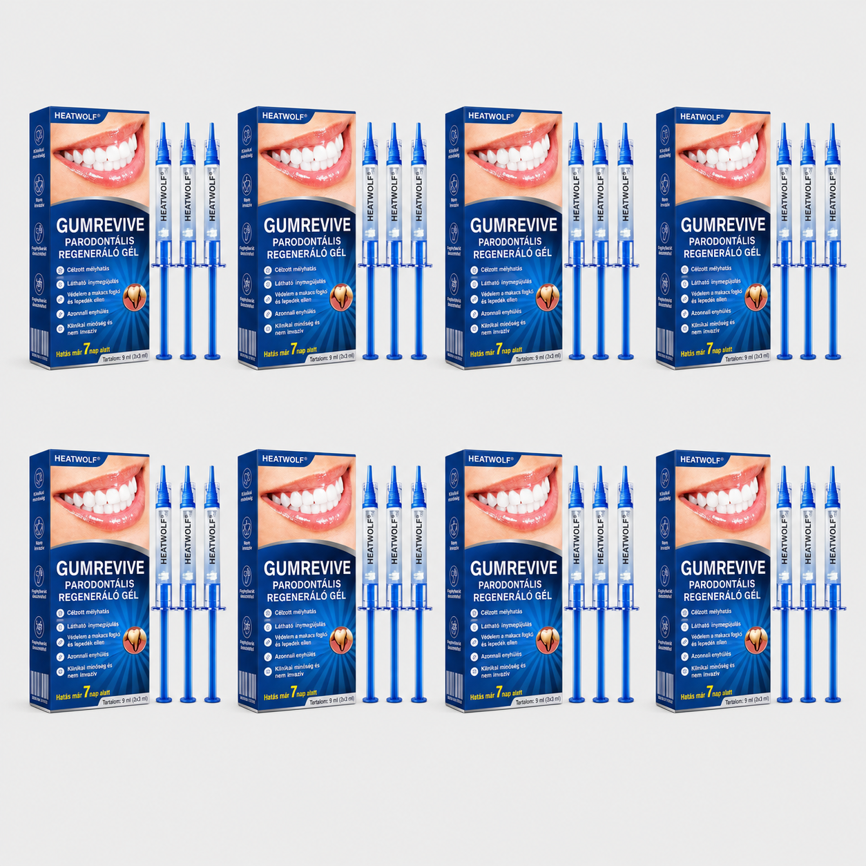 🇭🇺👨‍⚕️✅🦷 HEATWOLF® GumRevive – Parodontális helyreállító gél🍿