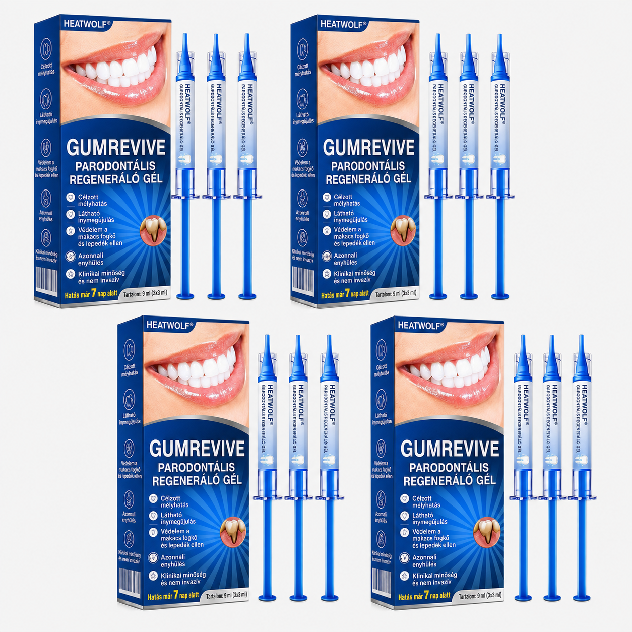 🇭🇺👨‍⚕️✅🦷 HEATWOLF® GumRevive – Parodontális helyreállító gél🍿