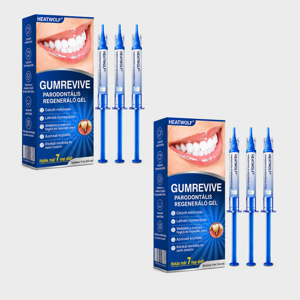 🇭🇺👨‍⚕️✅🦷 HEATWOLF® GumRevive – Parodontális helyreállító gél🍿